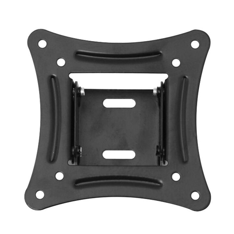 Universal TV Wall Mount Bracket Fixed Flat Panel TV Stand Holder 10 Degrees Tilt Angle for 14-27 Inch LCD LED Monitor